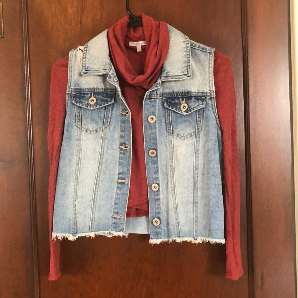 Charlotte Russe Vest and Top